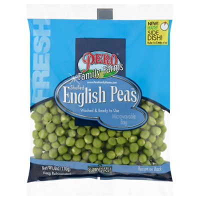 Pero Family Farms English Peas - 6 OZ - Image 2