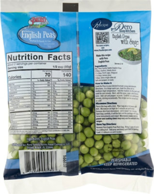 Pero Family Farms English Peas - 6 OZ - Image 5