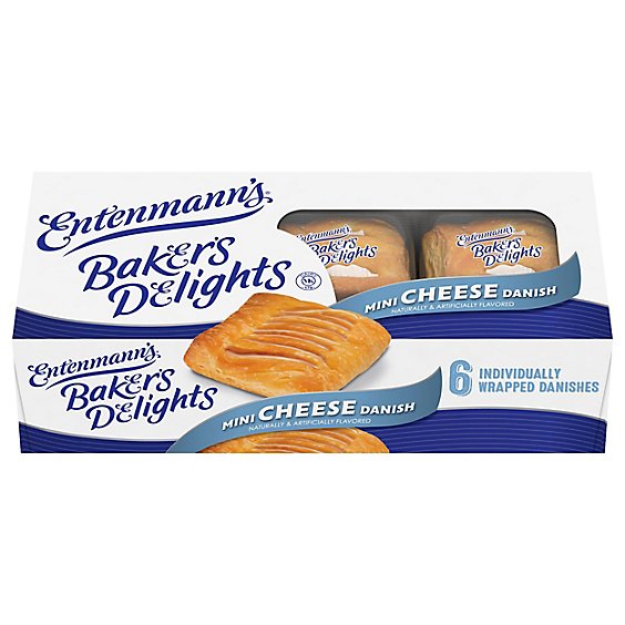 Entenmann's Minis Cheese Danish - 11.25 Oz