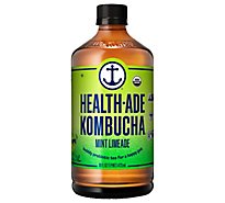 Health Ade Kombucha Limeade Mint - 16 OZ