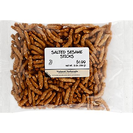 Valued Naturals Salted Sesame Sticks - 7 Oz - Image 2
