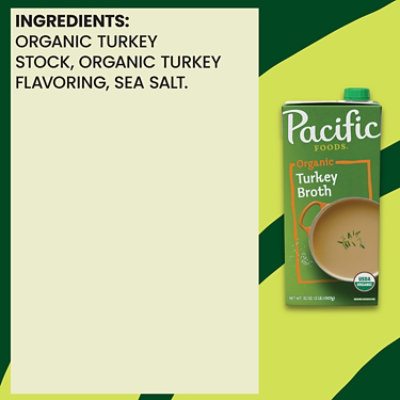 Pacific Foods Organic Turkey Broth - 32 Oz - Image 3