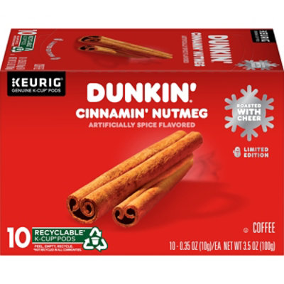 Dunkin Donut K Cup Pods Cinnamon Nutmeg - Each - Image 3