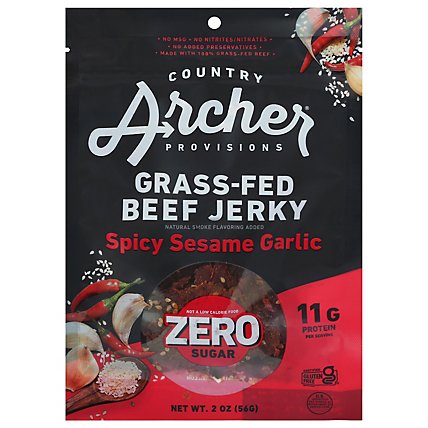 Country Archer Zero Sugar Spicy Garlic - 2 OZ - Image 2