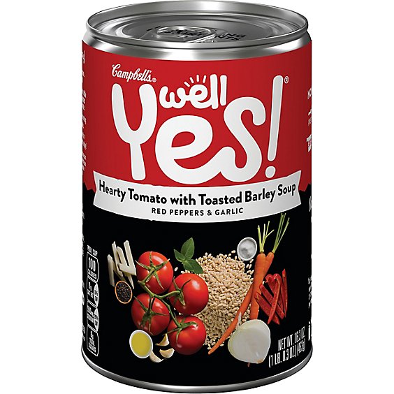 Well Yes Hearty Tomato W/toasted Barley - 16.3 OZ