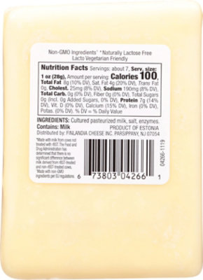 Finlandia Cheddar Gruyere Chunk - 7 OZ - Image 6