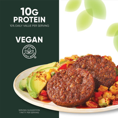 MorningStar Farms Meatless Sausage Patties Plant Based Protein Hot and Spicy 6 Count - 8 Oz  - Image 4