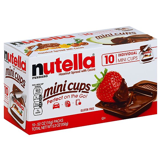 Nutella Mini Cups - 5.2 OZ