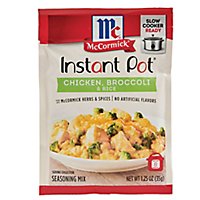 McCormick Chicken - Broccoli and Rice Instant Pot Seasoning Mix - 1.25 Oz - Image 2