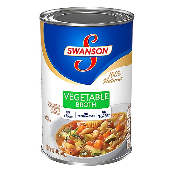 Swanson Broth Vegetable - 14.50 OZ