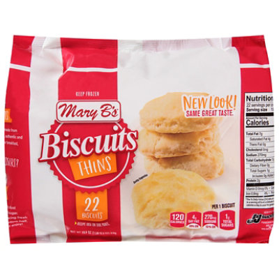 Mary B's Biscuits Thin Buttermilk - 28.6 OZ - Albertsons