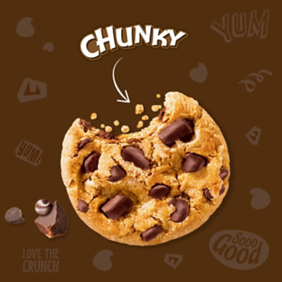 CHIPS AHOY! Chunky Chocolate Chip Cookies Party Size - 24.75 Oz - Image 3