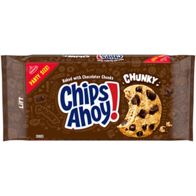 Chips Ahoy! Cookies Chunky Chocolate Party Size - 24.75 Oz