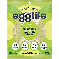 Egglife Egg White Wrap Itln Style - 20 CT - Image 2