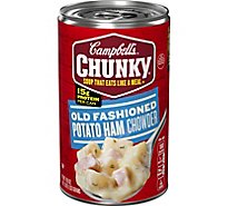 Campbells Chunky Ready To Serve Ham Potato Chowder Soup - 18.8 OZ