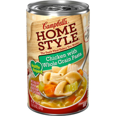 Campbells Healthy Request Homestyle Chicken With Pasta Soup - 18.6 OZ