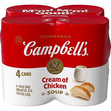 Campbell's Condensed Soup Cream Chicken - 4-10.5 OZ - Image 2