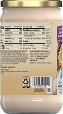 Prego Alfredo Sauce with Roasted Garlic and Parmesan Cheese - 22 Oz - Image 6