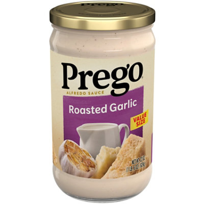 Prego Alfredo Sauce Roasted Garlic Parmesan - 22 Oz