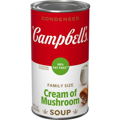 Campbells Cond Soup Crm Mshrm Ff - 22.6 OZ