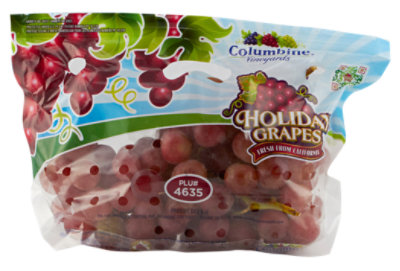 Grapes Holiday Red Seedless - 2 Lb - Image 1