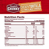 Campbells Chunky Soup Chicken Tortilla - 18.6 OZ - Image 5