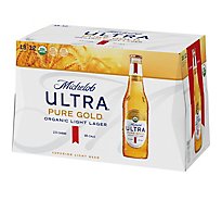 Michelob Ultra Pure Gold In Bottles - 18-12 FZ