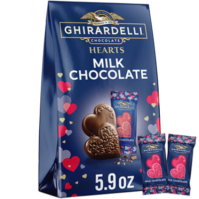 Ghirardelli Duet Hearts Milk Chocolate - 5.9 Oz - Image 1