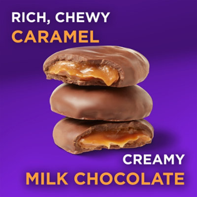 Russell Stover Milk Chocolate Caramel Pumpkins - 6 Count - Image 2