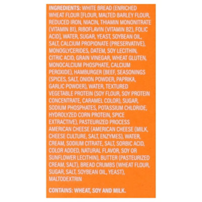 Lilys Toaster Grills Sandwich Grilled Cheeseburger - 7.4 Oz - Image 4