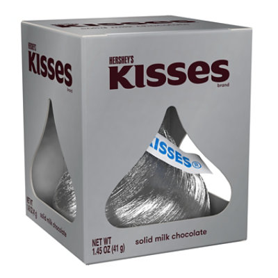 Hershey's Kisses Solid Milk Chocolate Valentine's Candy Gift Box - 1.45 Oz - Image 2
