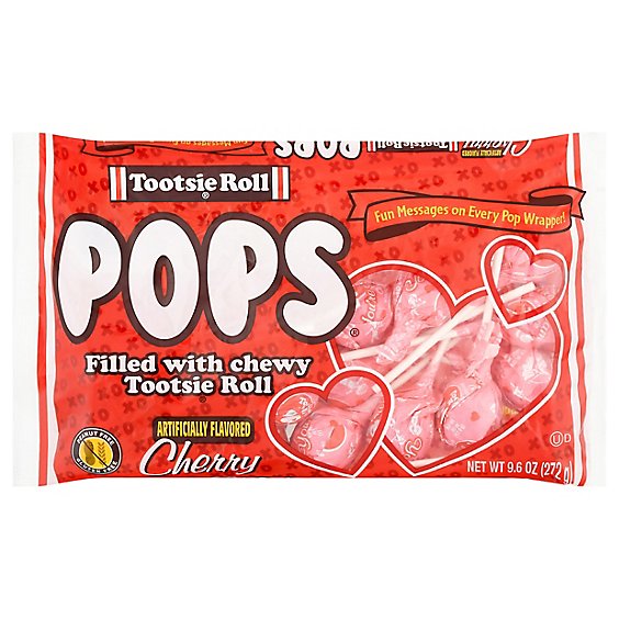 Tootsie Pops Valentine Bag - 9.6 OZ