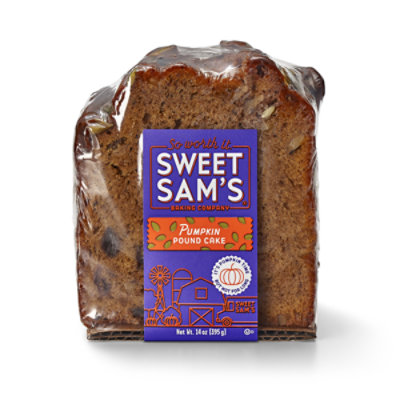 Sweet Sam's Pumpkin Pound Cake - 14 OZ