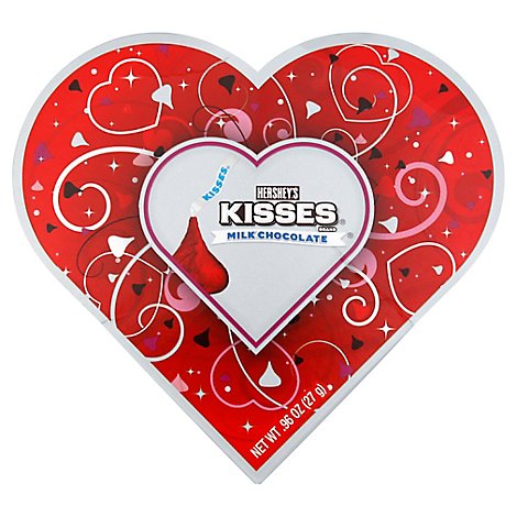 Hersheys Kisses Mini Heart Box - .96 OZ