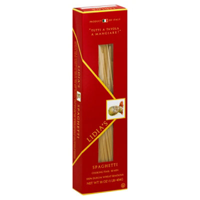 Lidias Pasta Spaghetti 16 Oz acmemarkets