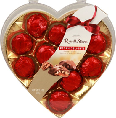 Russell Stover Pecan Delight Gift Heart - 10.5 OZ - Image 2