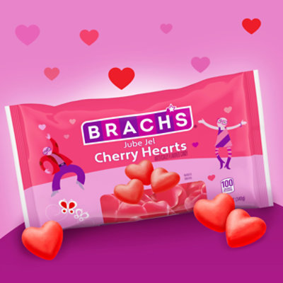 Brach's Jube Jel Cherry Hearts - 12 Oz. - Image 3