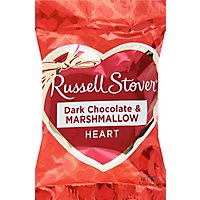 Russell Stover Dark Chocolate Mm Heart Bar - 1 OZ - Image 2