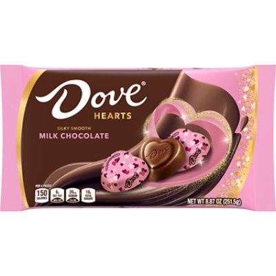 Dove Promises Valentines Day Heart Chocolate Candy Bag - 8.87 Oz - Image 1