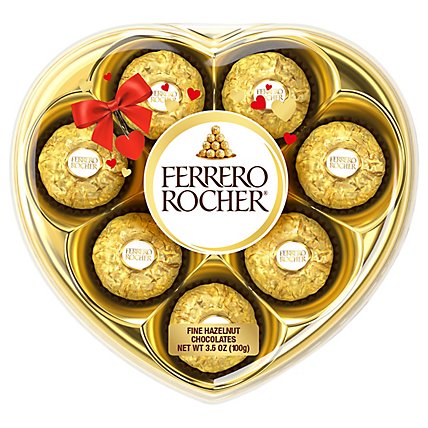 Ferrero Rocher 8 PC Heart - 3.5 OZ - Image 1
