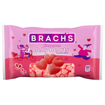 Brachs Cinnamon Jelly Hearts - 12 OZ - Image 1