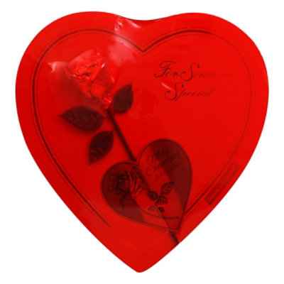 Elmr Choc Rose Redwrap Hrt - 9 OZ - Image 1