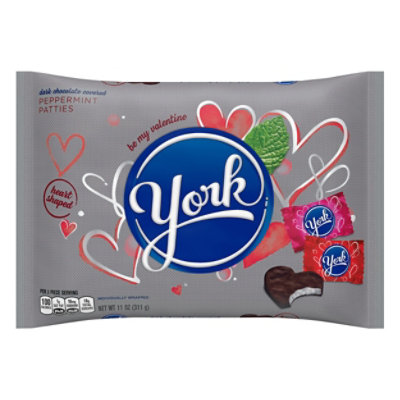 York Peppermint Pattie Miniature Hearts - EA