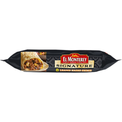 El Monterey Signature Loaded Nacho Beef Black Bean and Three Cheese Chimichangas - 8-48 Oz - Image 8