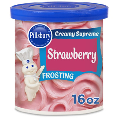 Pillsbury Crmy Suprm Strawberry Frosting - 16 OZ - Image 2