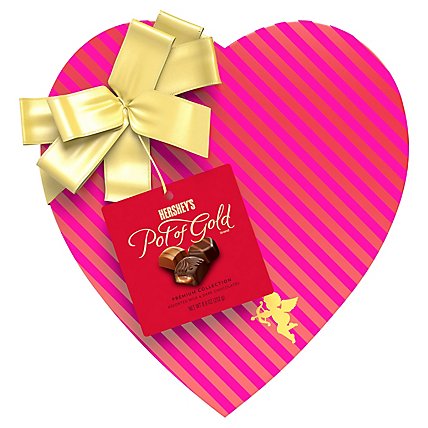 Hersheys Val Pog Pink Heart Box - 8.9 OZ - Image 3