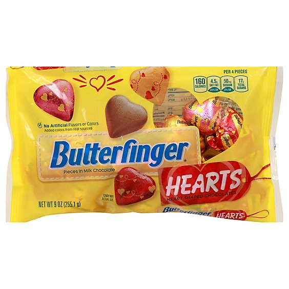 Butterfinger Hearts - 9 OZ