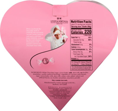 Lindor Val Milk Choc Hrt - 5.9 OZ - Image 6