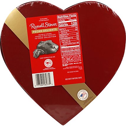 Russell Stover Pecan Delight Satin Heart - 8 OZ - Image 5