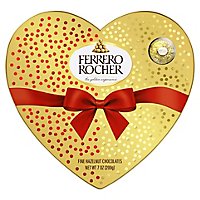 Ferrero Rocher Heart Fine Hazelnut Chocolate 16 Count - 7 Oz - Image 3